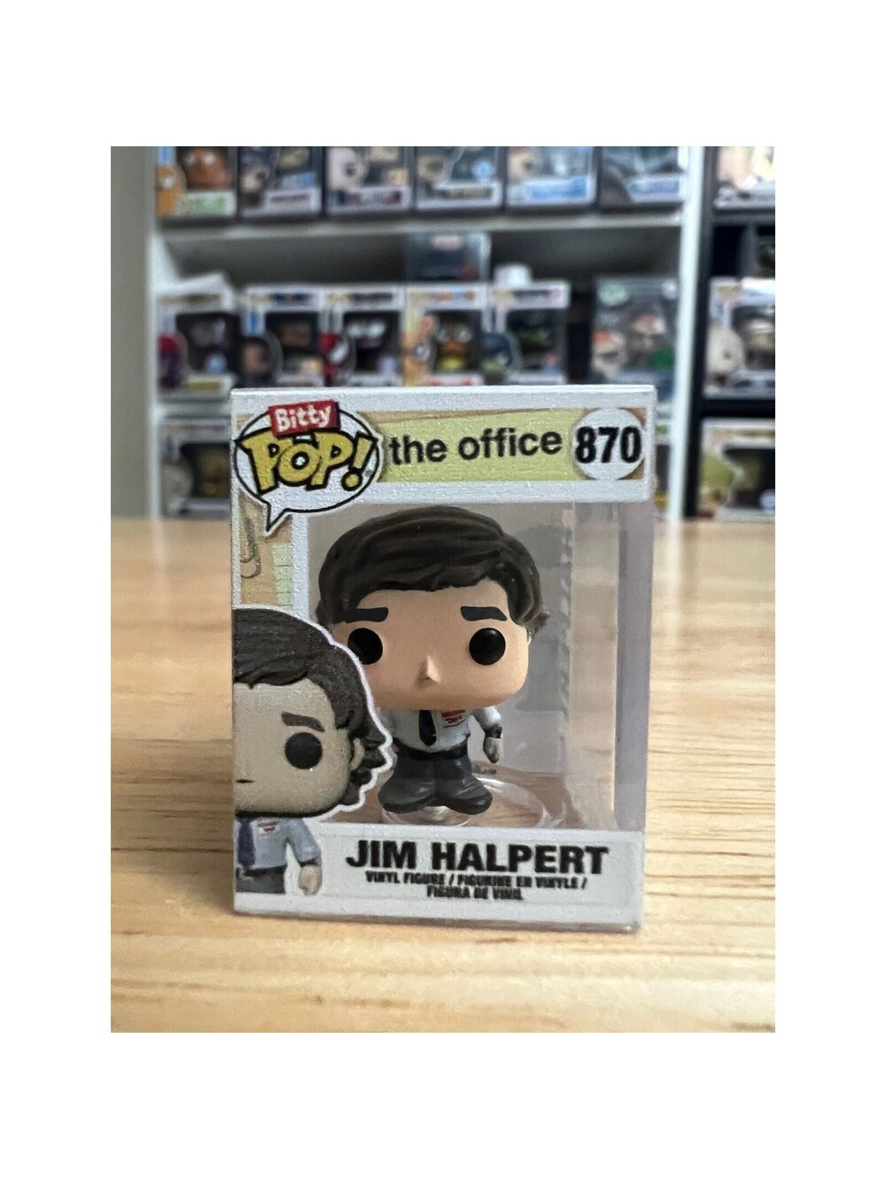 BITTY Jim Halpert The Office 1-Inch Funko Pop #870 Television TV Shows Krasinski